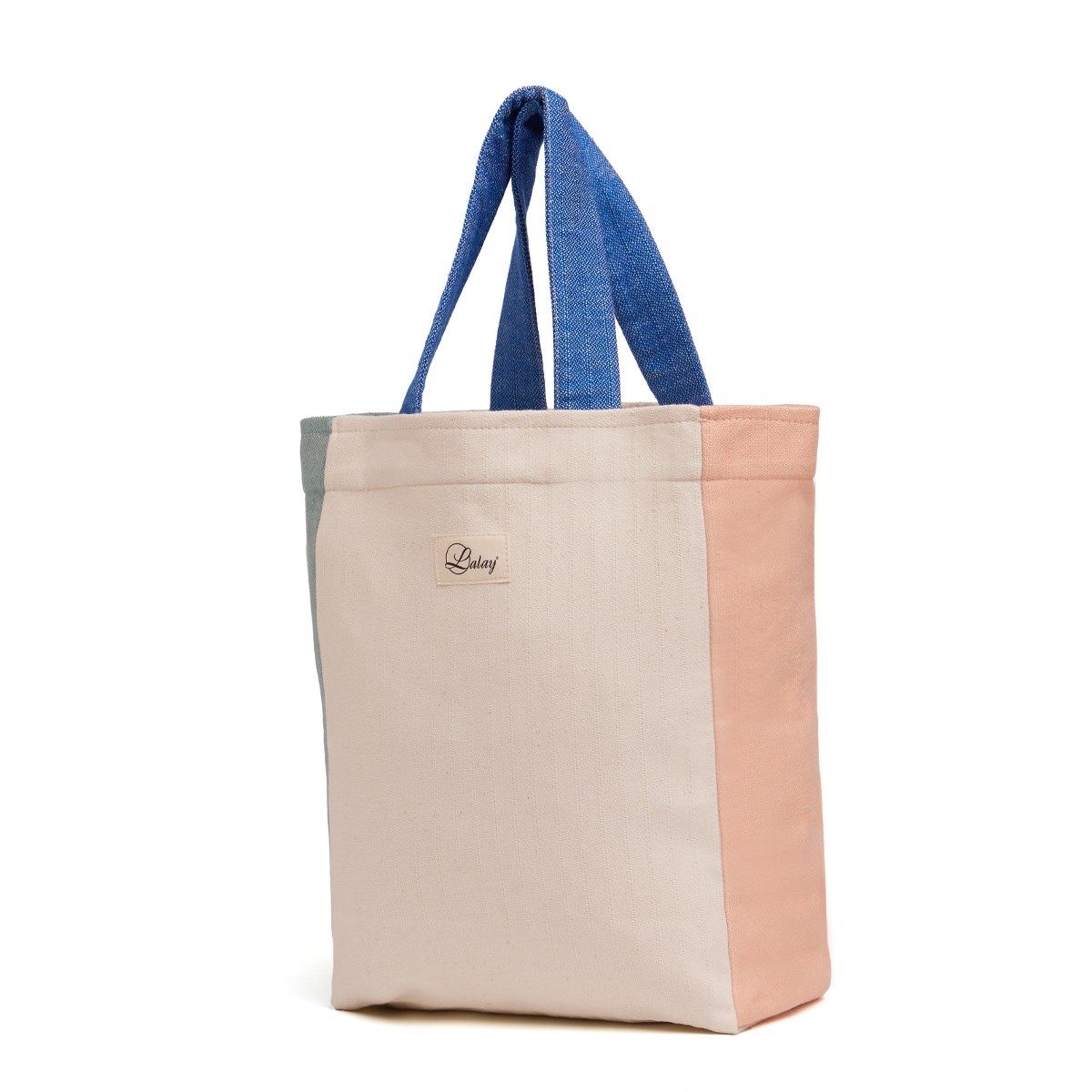 Bag Bag Natural - Melon - Almond Green - Royal Blue