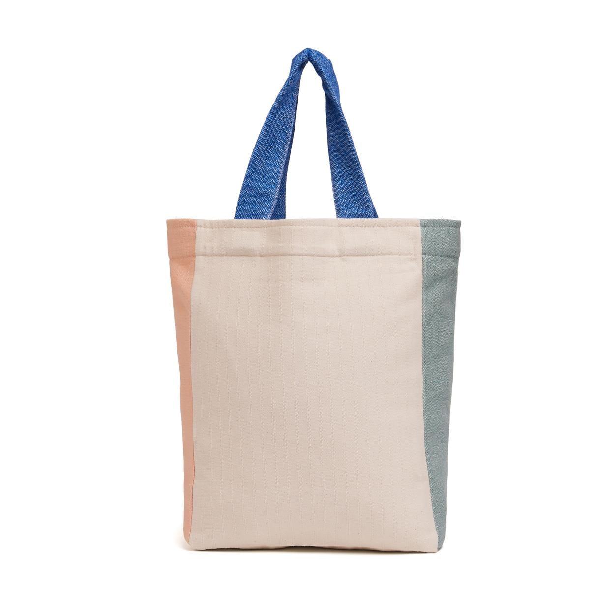 Bag Bag Natural - Melon - Almond Green - Royal Blue