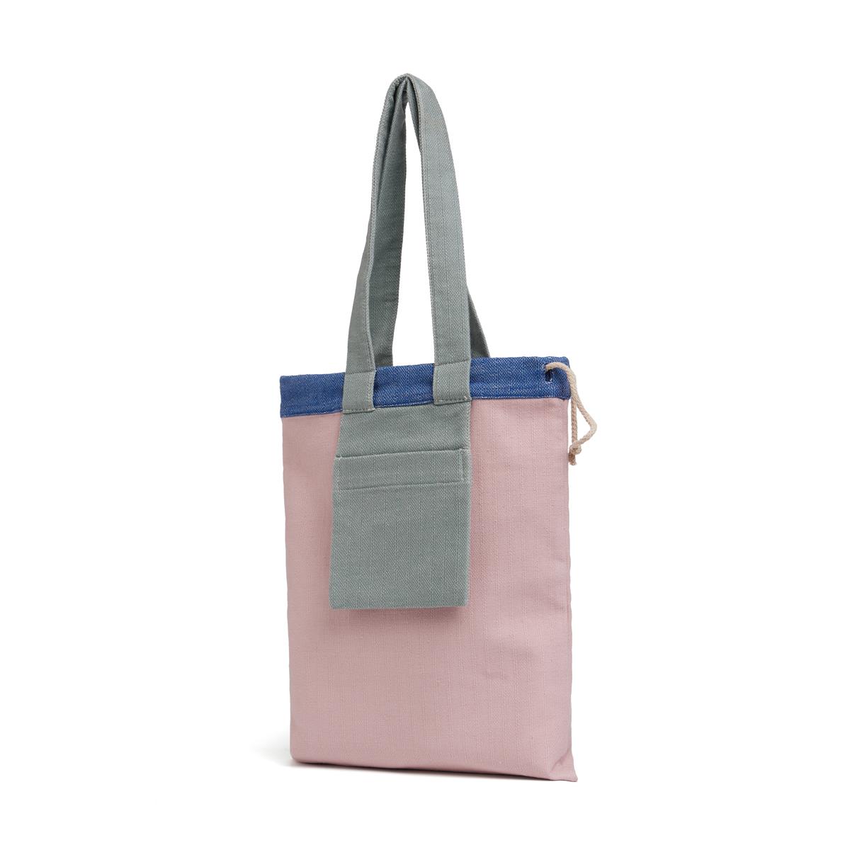 Bag Bag Royal Blue - Almond Green - Rose Pink