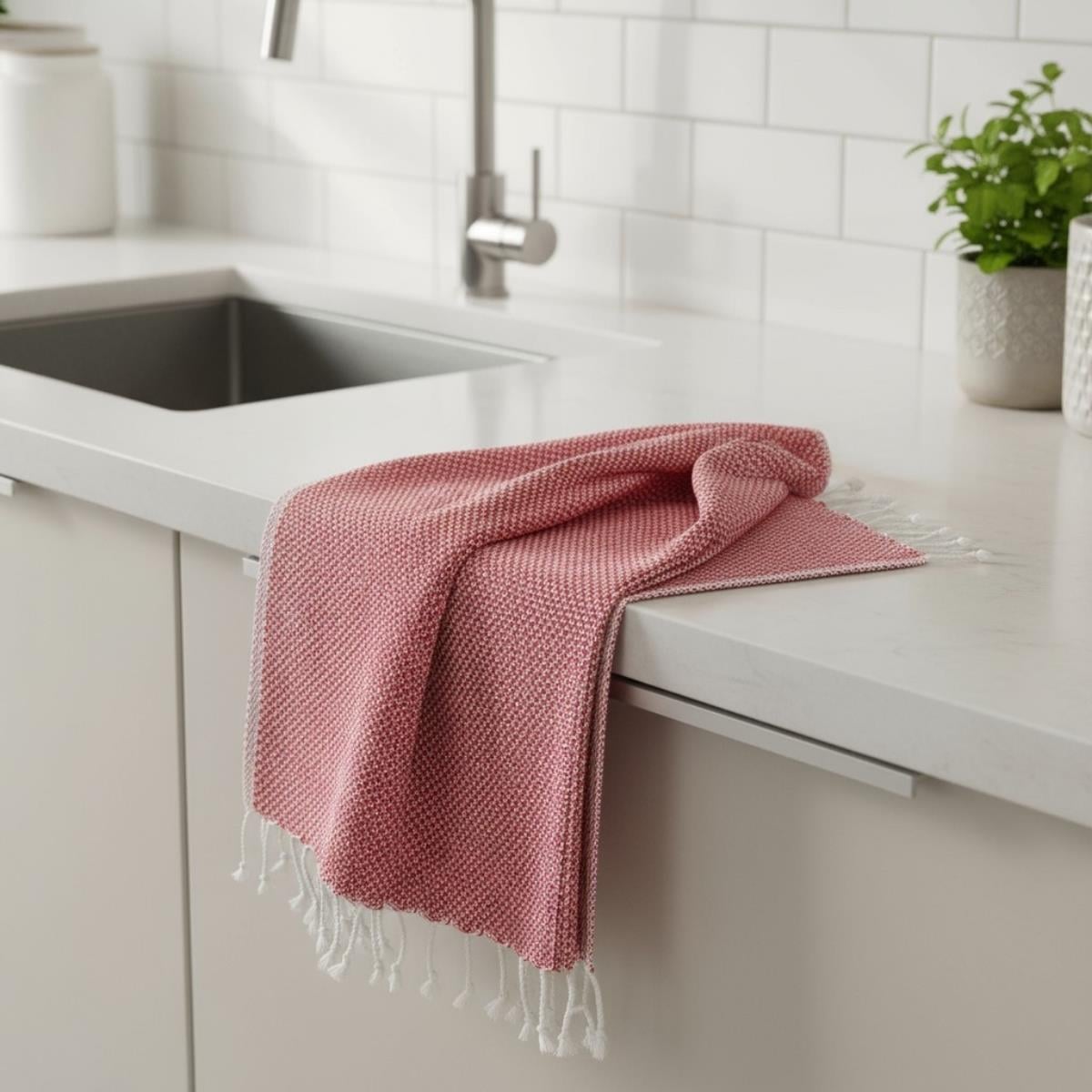 Dama Peshkir Bordeaux