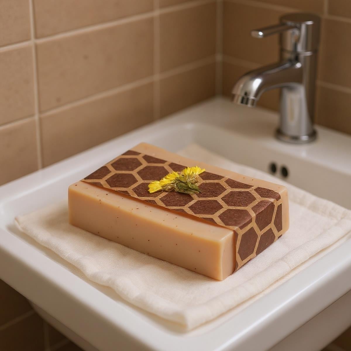 Rectangle Soap Honey