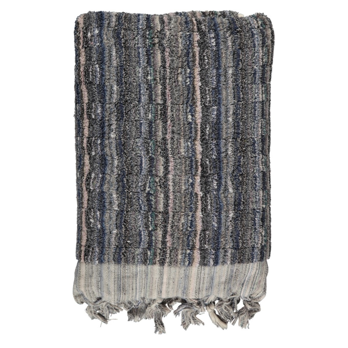 Vertically Striped Towel Multi Color 01