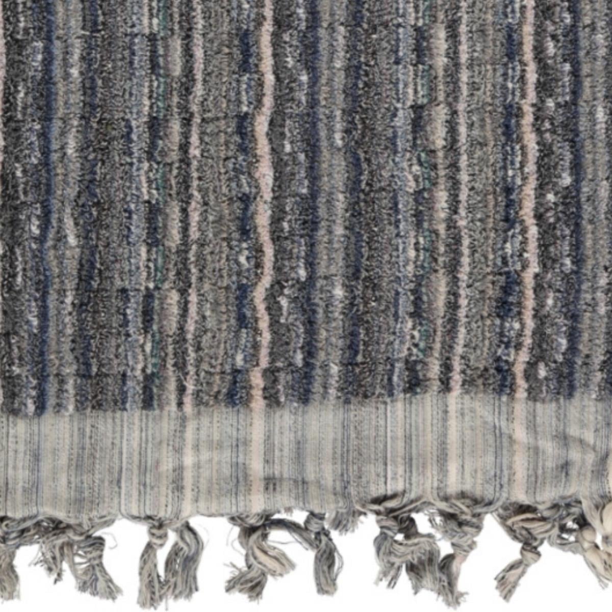 Vertically Striped Towel Multi Color 01