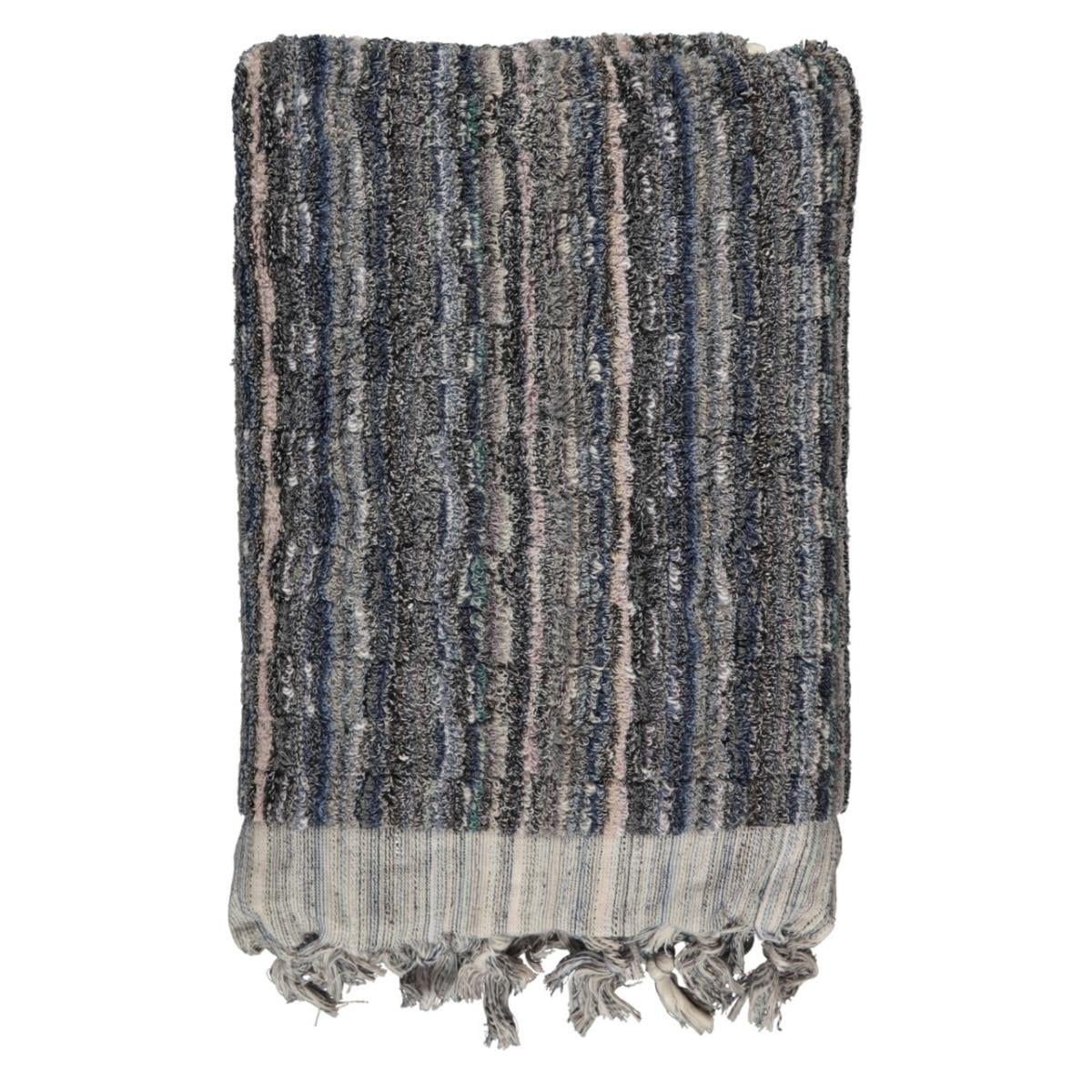 Vertically Striped Towel Multi Color 01