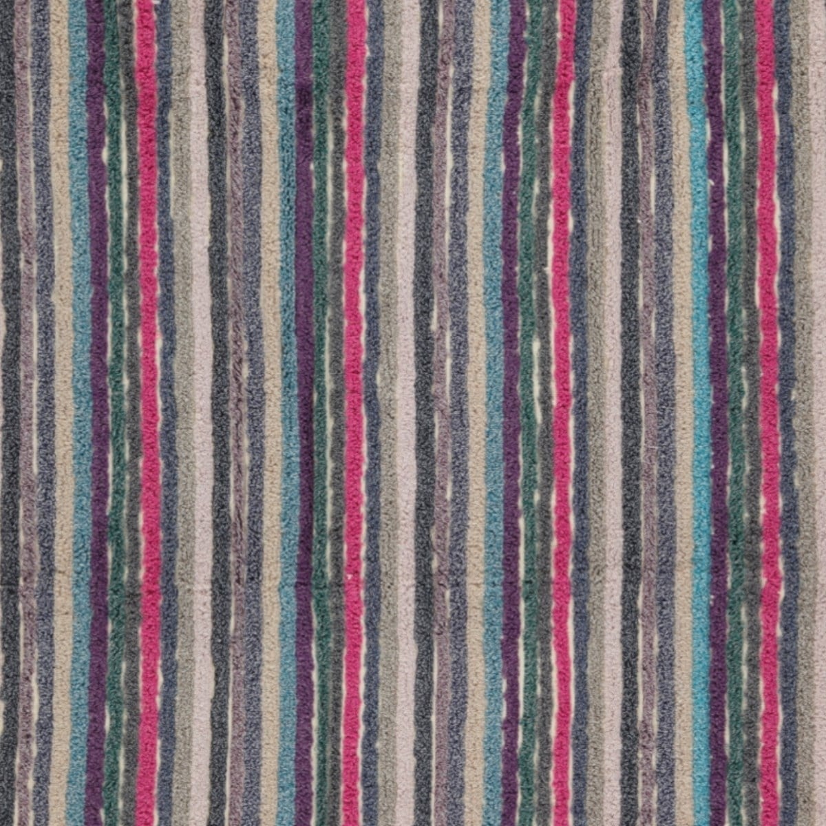 Vertically Striped Towel Multi Color 03