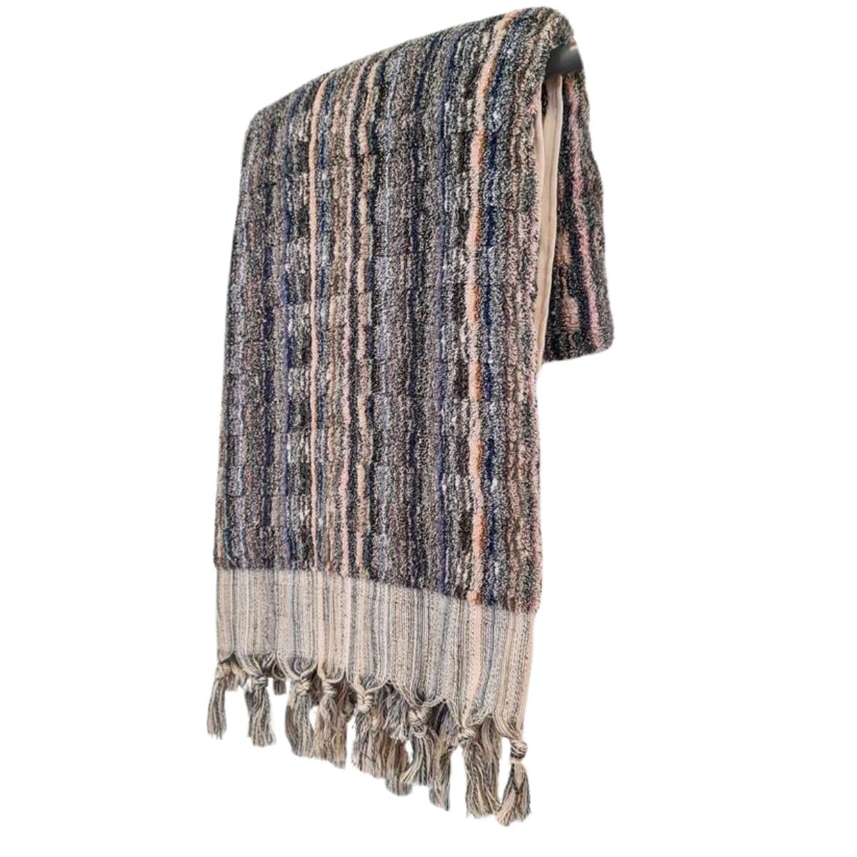 Vertically Striped Towel Multi Color 04