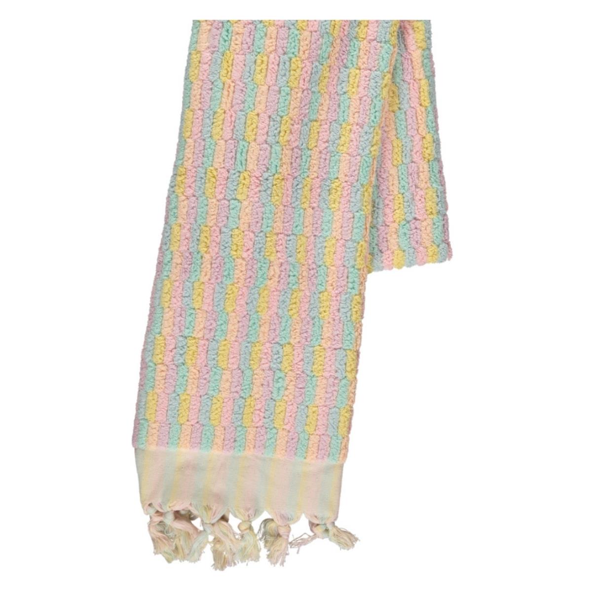 Vertically Striped Towel Multi Color 05