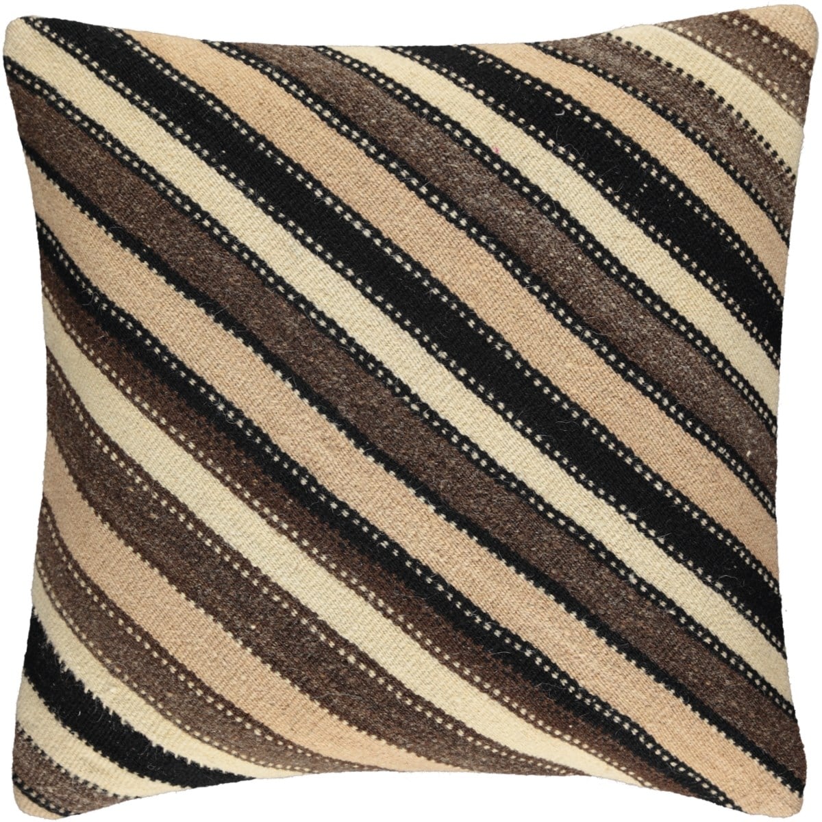 Diyagonal Kilim Yastık Kılıfı Doğaçlama 11
