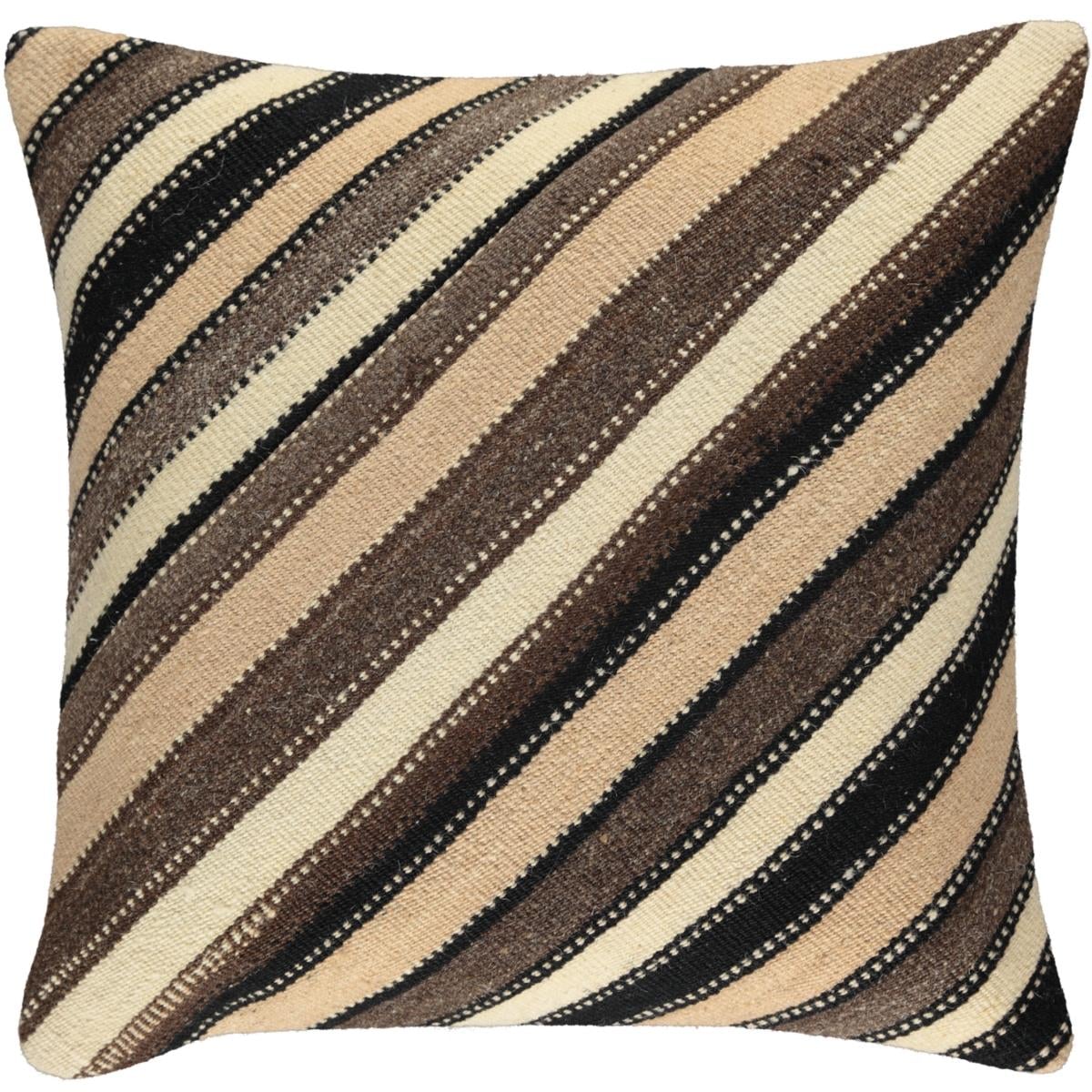 Diyagonal Kilim Yastık Kılıfı Doğaçlama 16