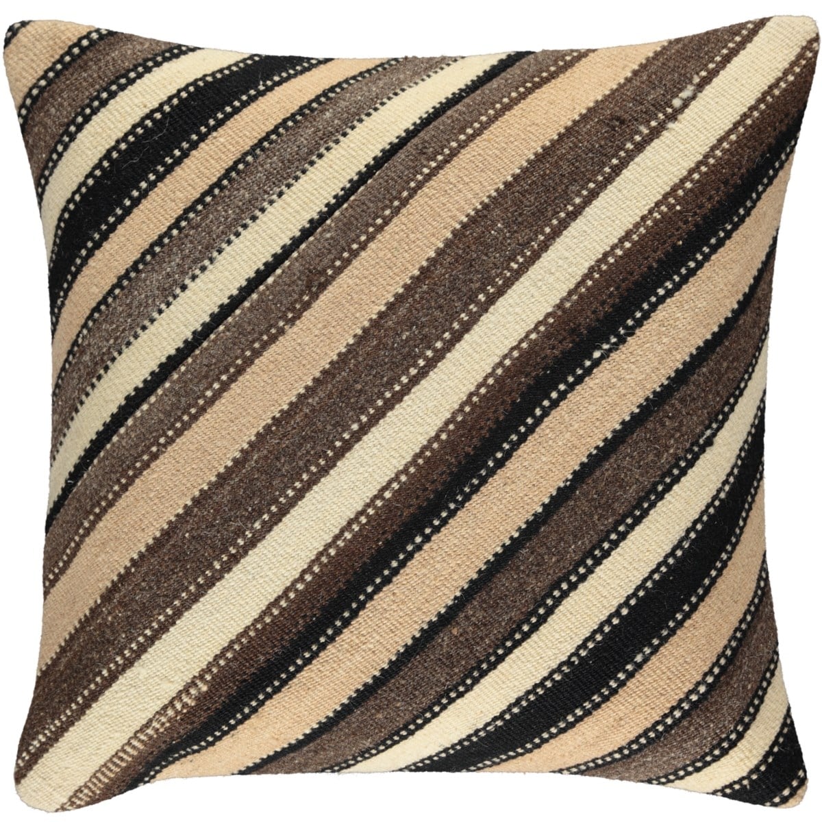 Diyagonal Kilim Yastık Kılıfı Doğaçlama 16