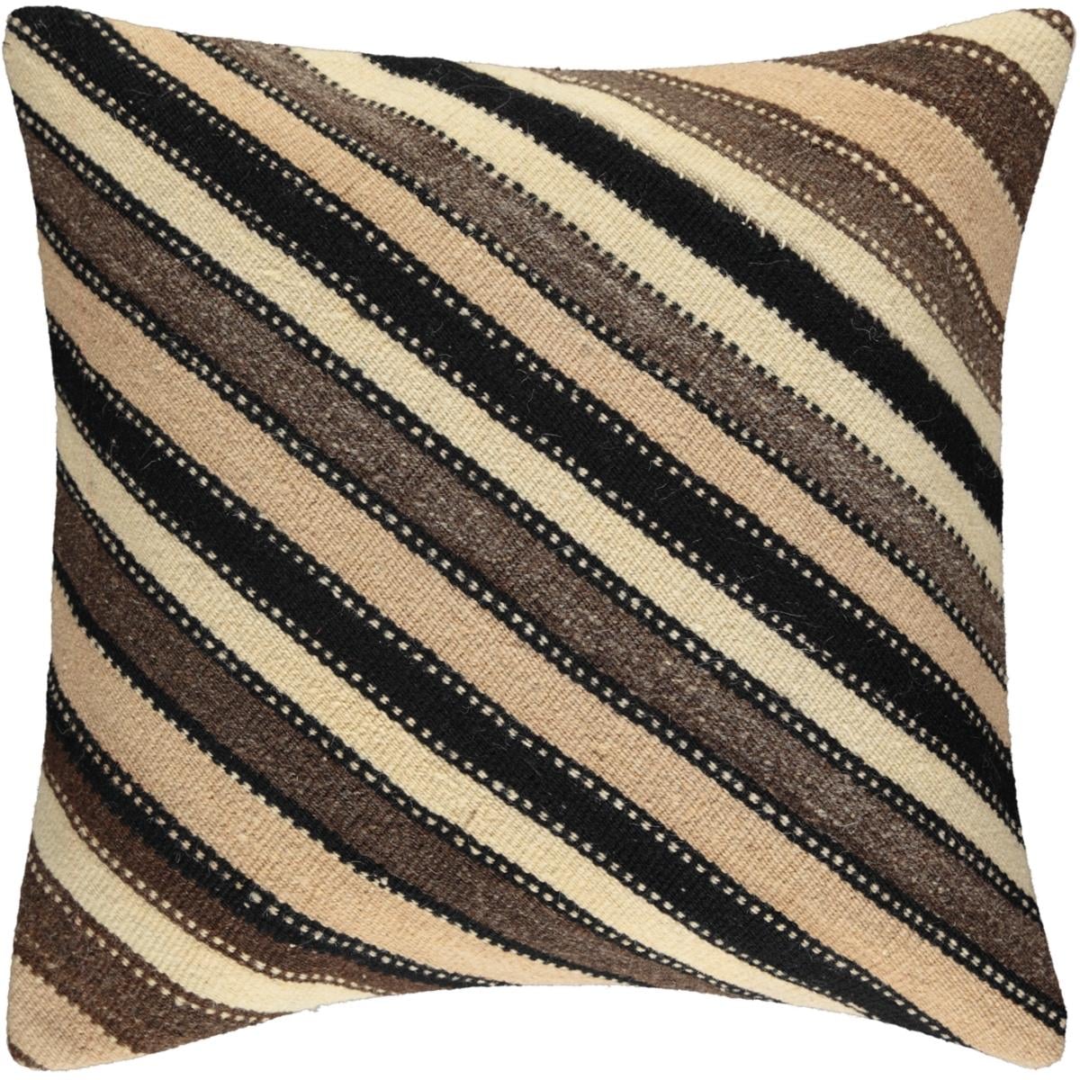 Diyagonal Kilim Yastık Kılıfı Doğaçlama 14