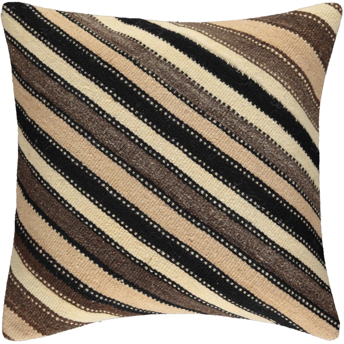 Diyagonal Kilim Yastık Kılıfı Doğaçlama 14