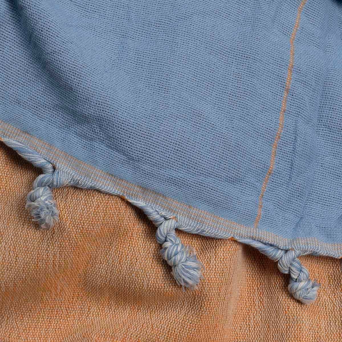 Double Peshtemal Blue - Melon