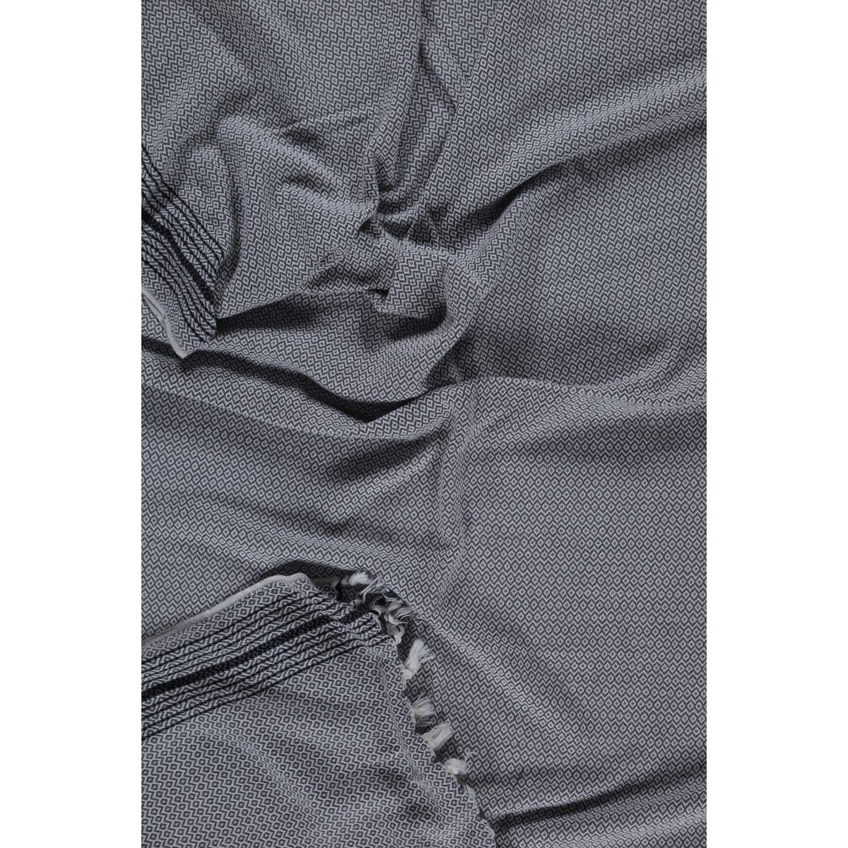 Gocek Peshtemal Dark Grey