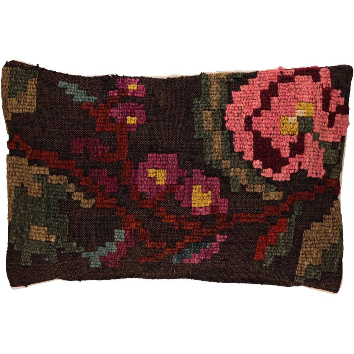 Rose Kelim Cushion Cover Multi Color 01