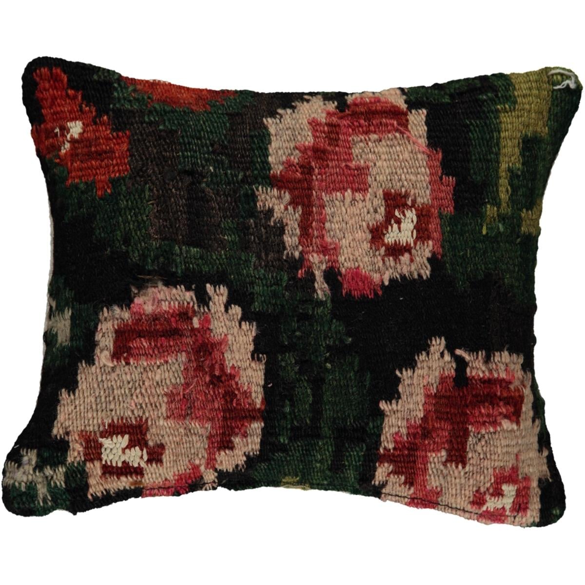 Rose Kelim Cushion Cover Multi Color 04