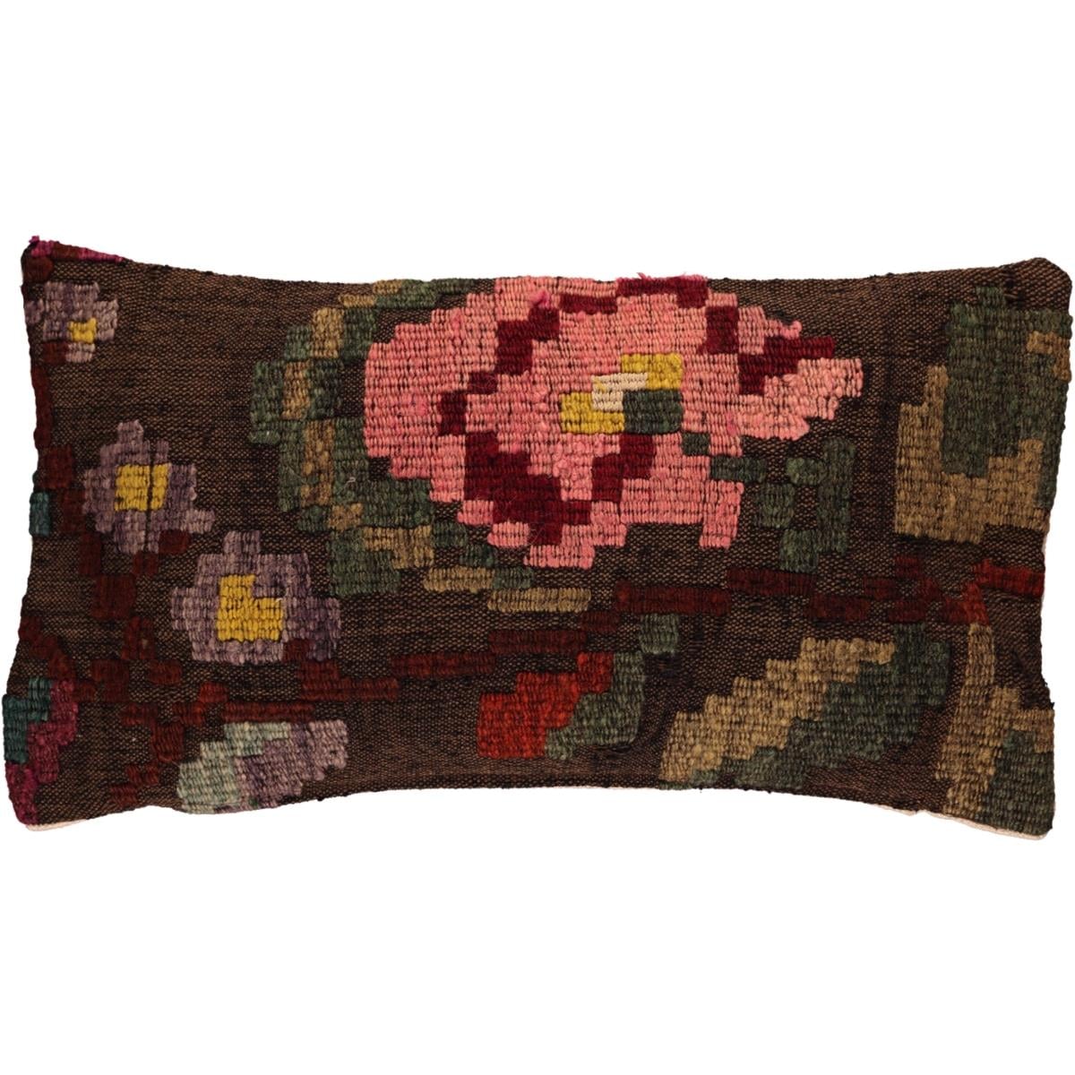 Rose Kelim Cushion Cover Multi Color 13