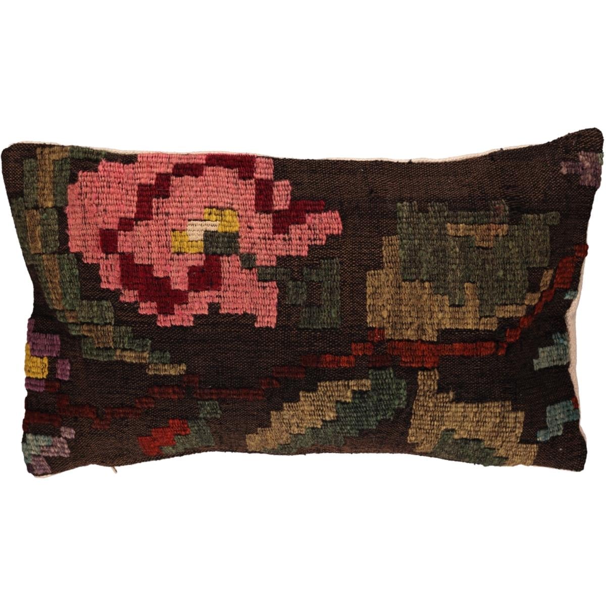 Rose Kelim Cushion Cover Multi Color 14