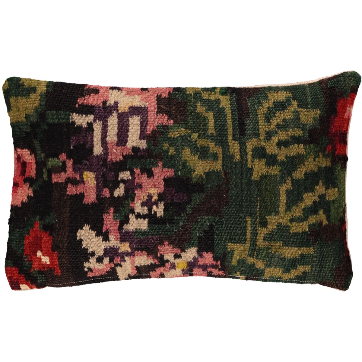 Rose Kelim Cushion Cover Multi Color 18