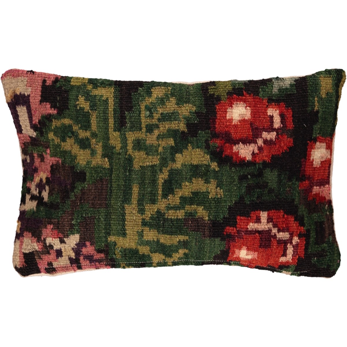 Rose Kelim Cushion Cover Multi Color 19