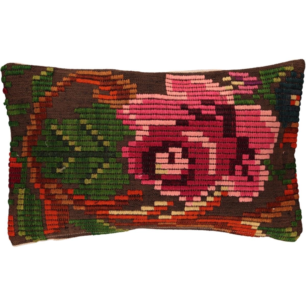 Rose Kelim Cushion Cover Multi Color 34