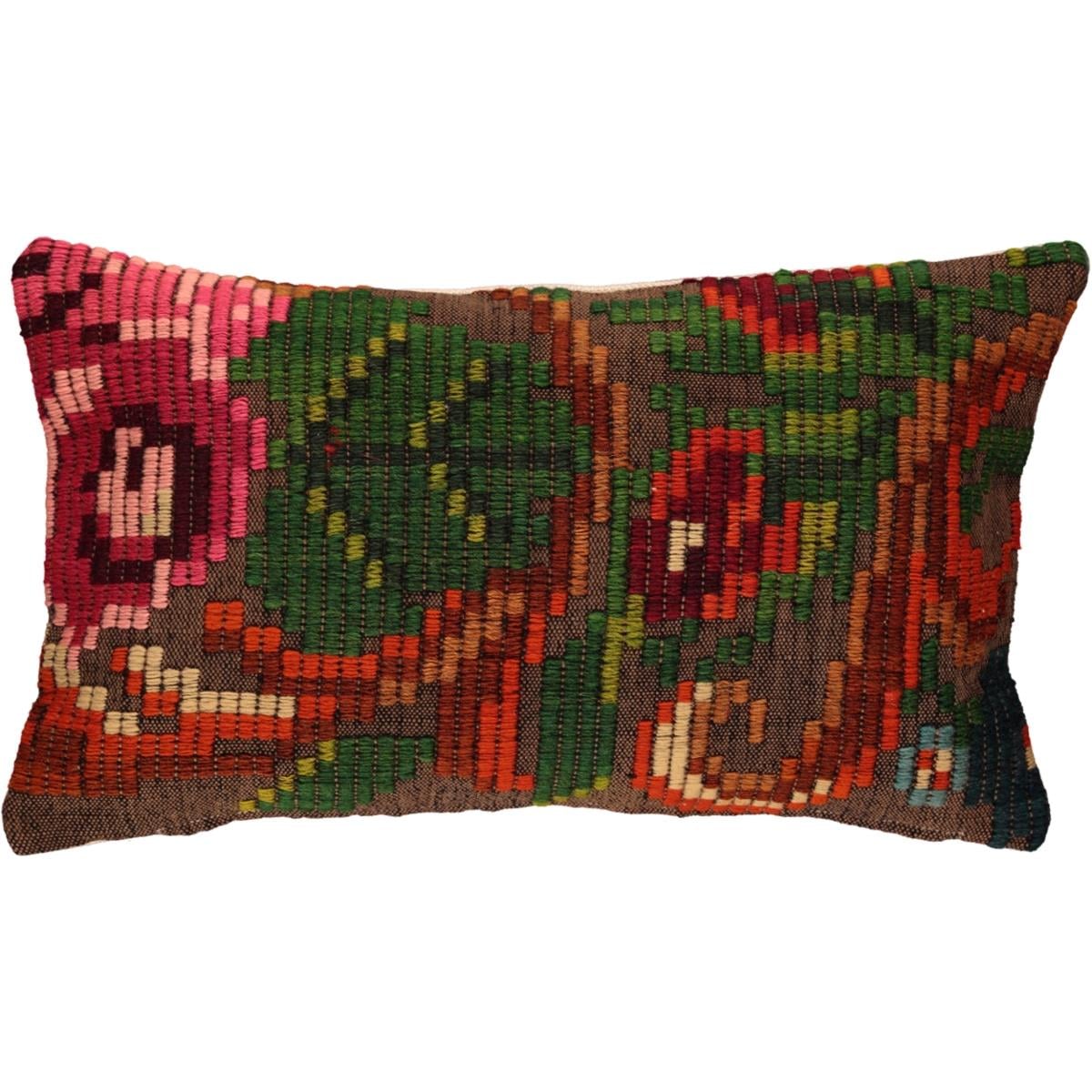 Rose Kelim Cushion Cover Multi Color 35