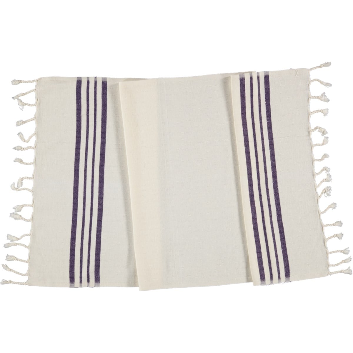 Hand Towel Krem Sultan Peshkir Natural - Dark Purple