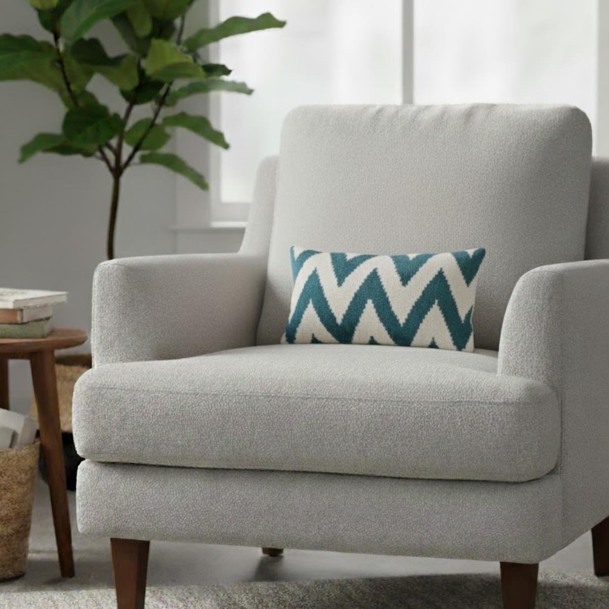 Ikat Ikat Cushion Cover Fanfare Zıgzag