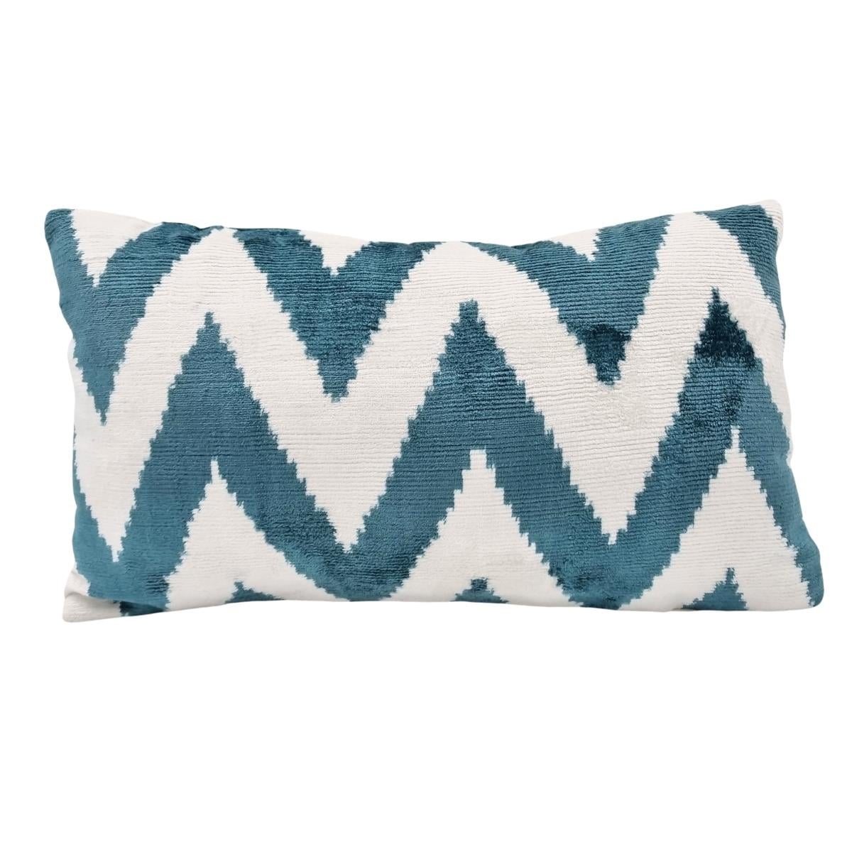 Ikat Ikat Cushion Cover Fanfare Zıgzag