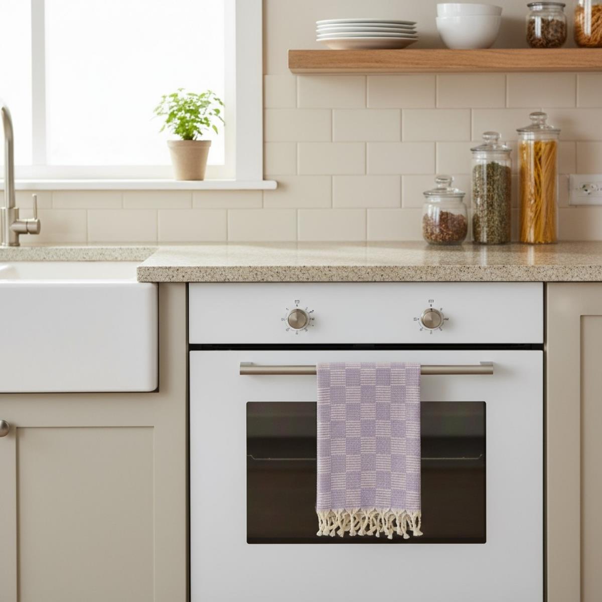 Square Peshkir Dark Lilac