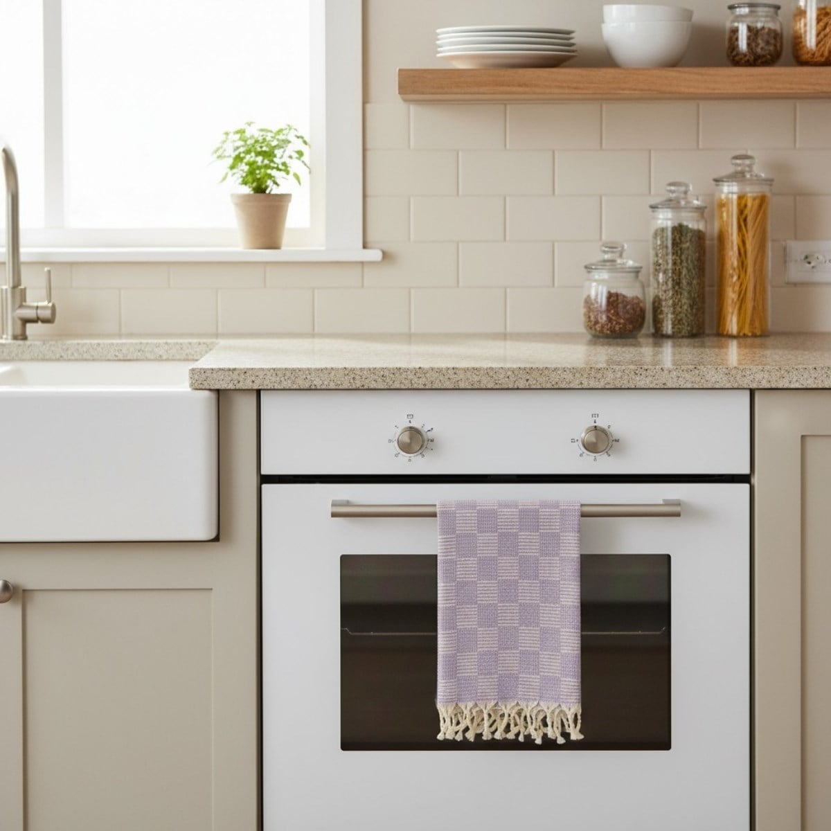Square Peshkir Dark Lilac