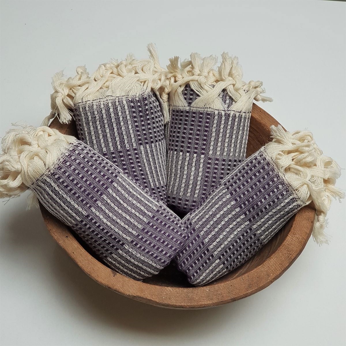Square Peshkir Dark Purple