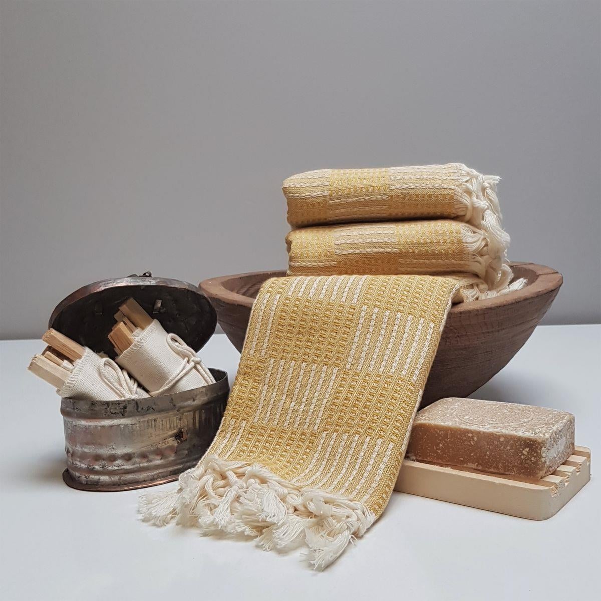 Square Peshkir Yellow