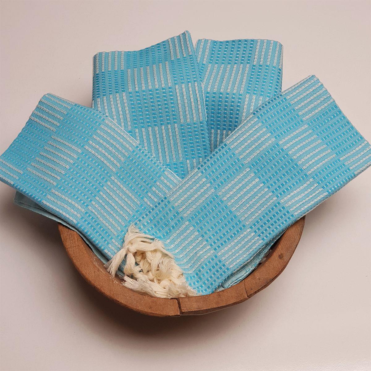 Square Peshkir Turquoise