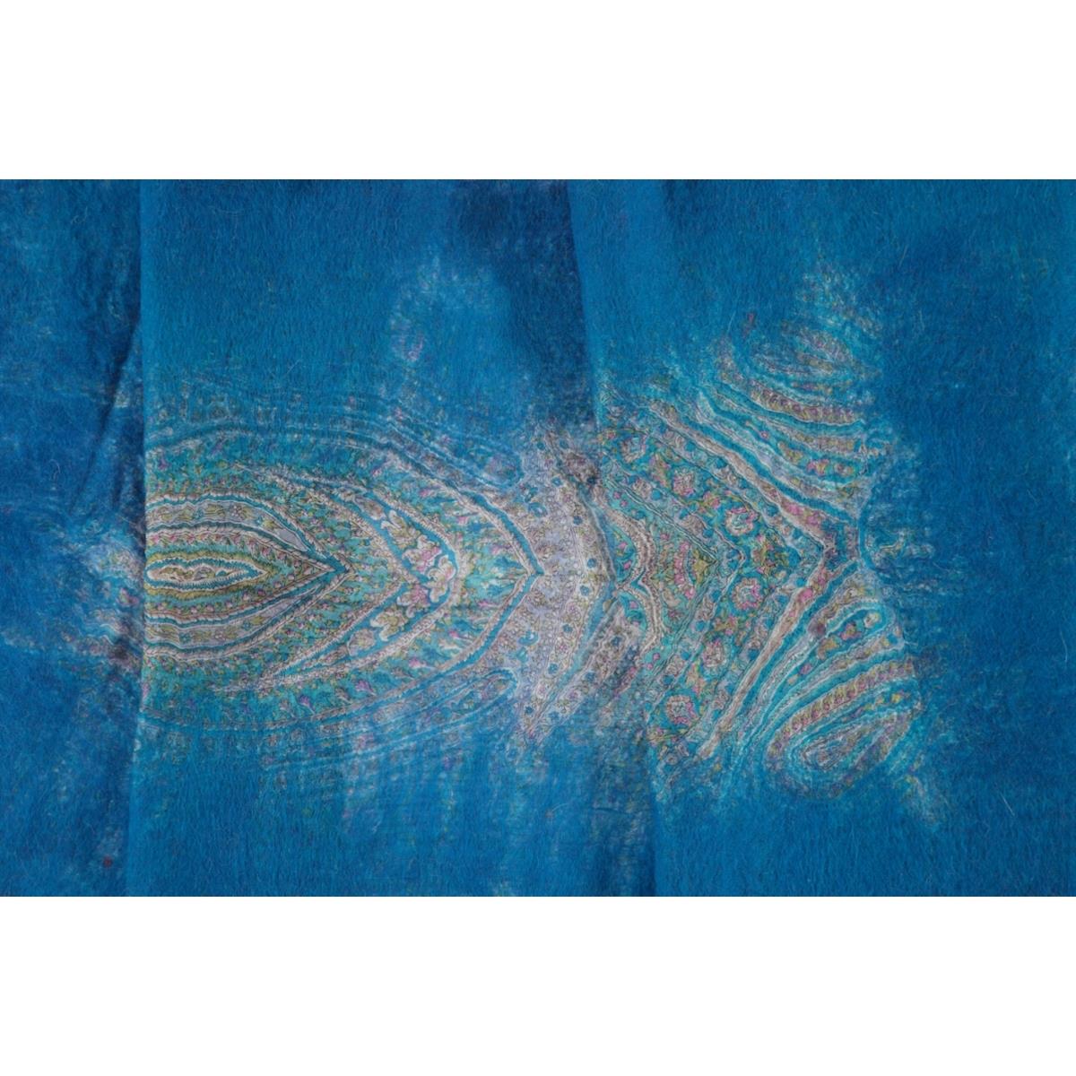 Felted Foulard Dark Blue