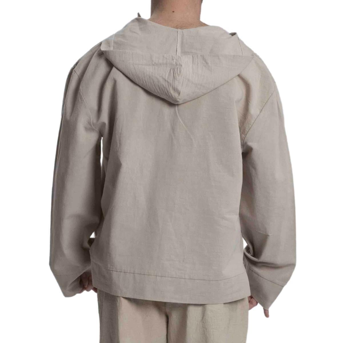 Ken with hood Blouse Taupe