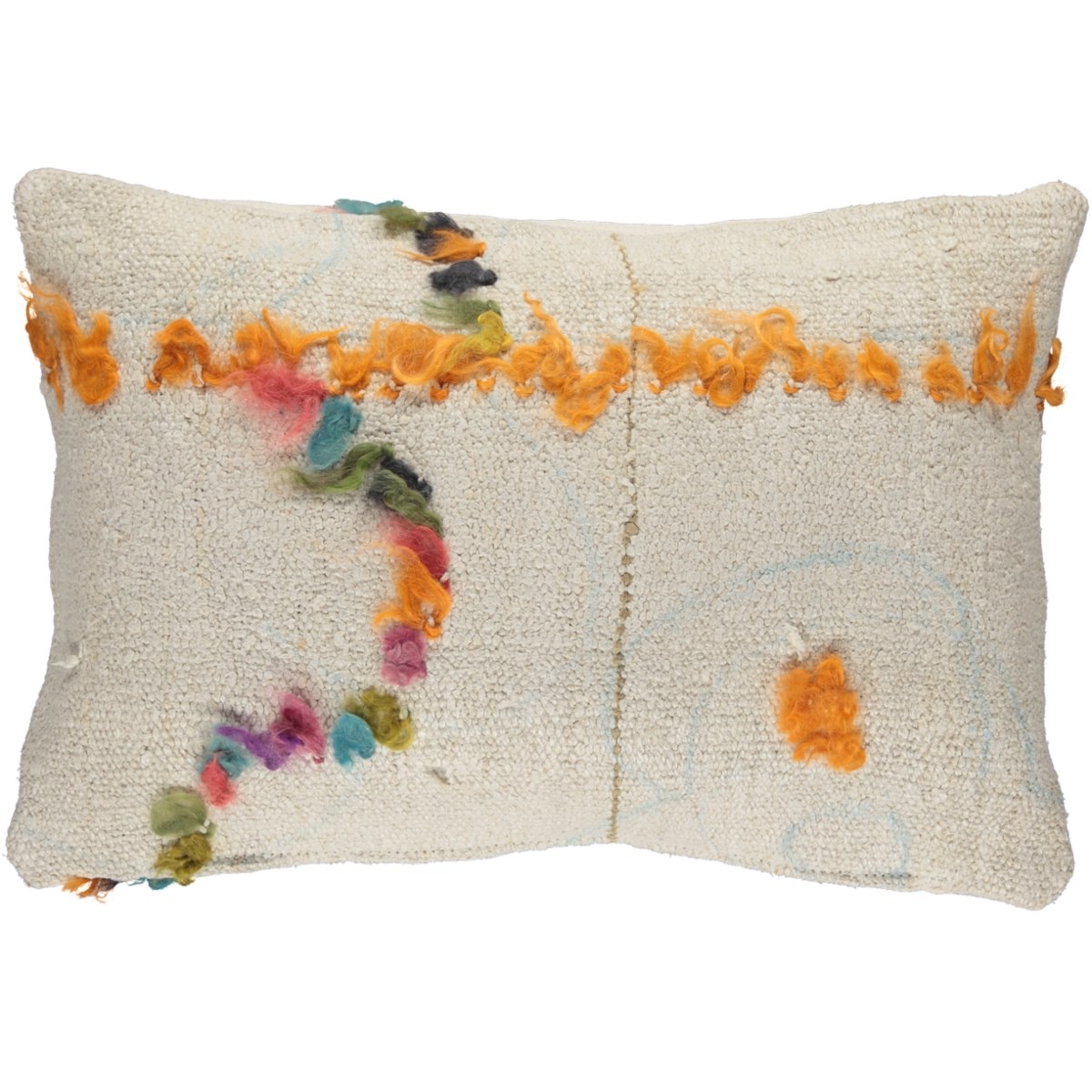 Hemp Kelim Cushion Cover Multi Color 27