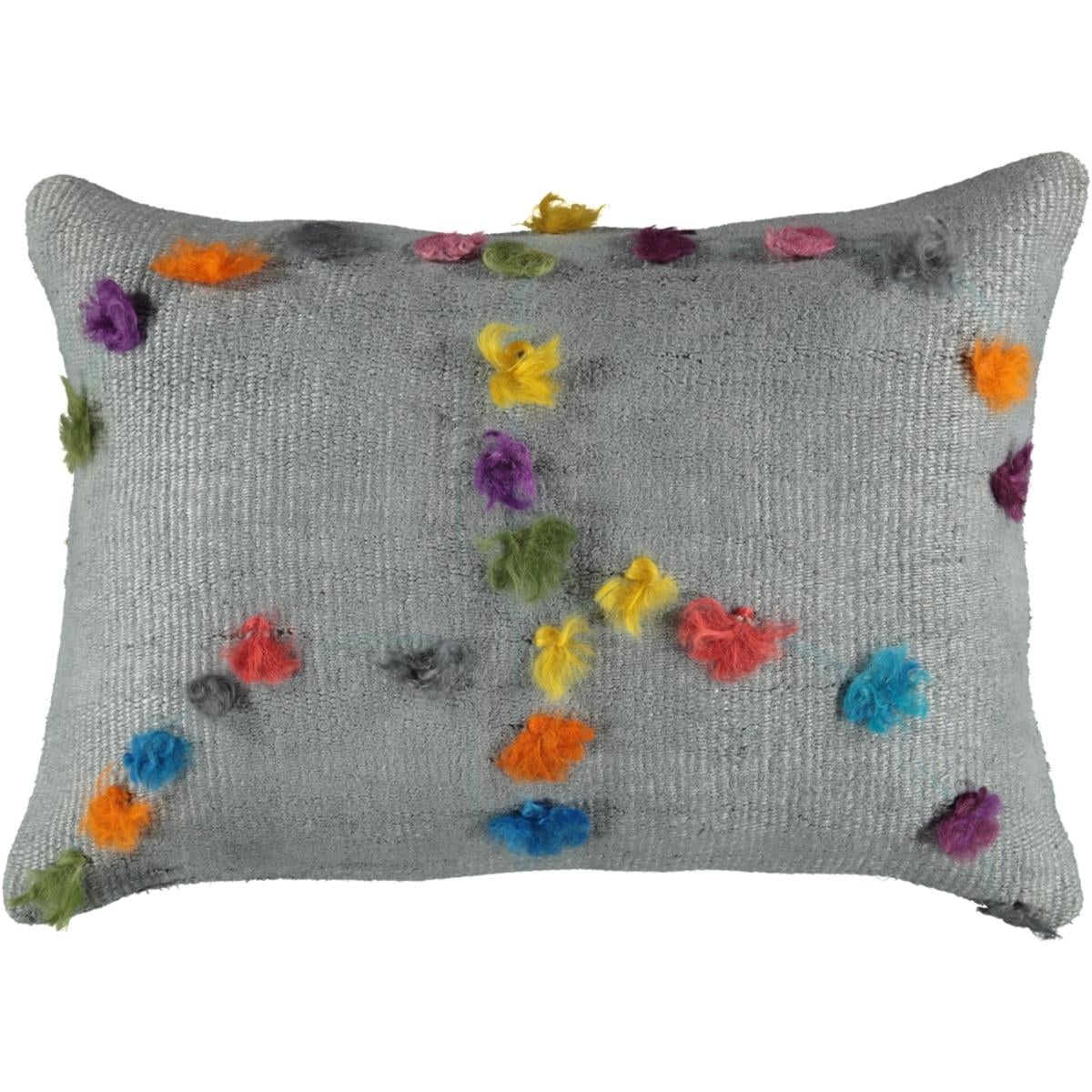 Hemp Kelim Cushion Cover Multi Color 01