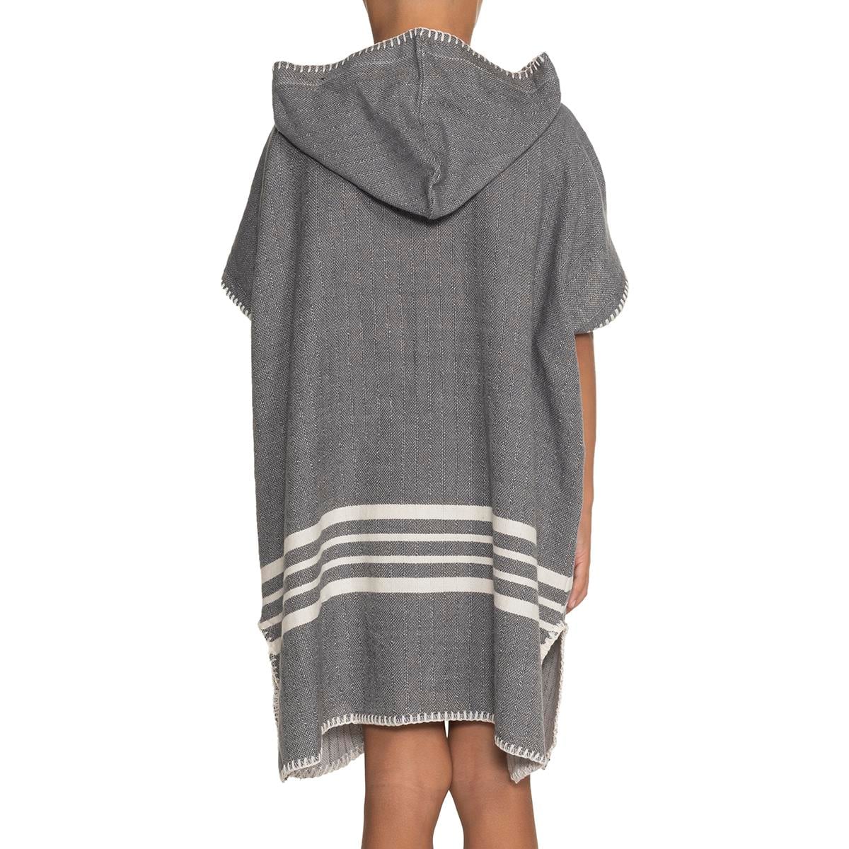 Krem Sultan Kids Poncho Dark Grey