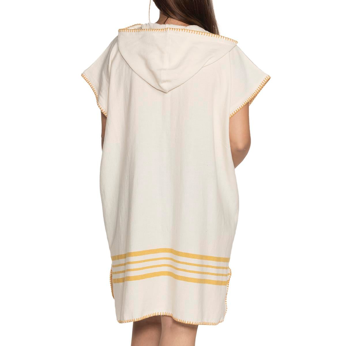 Krem Sultan Poncho Natural - Yellow