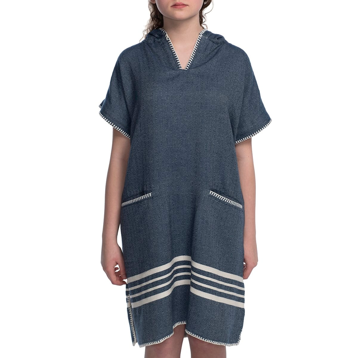 Krem Sultan Poncho Navy