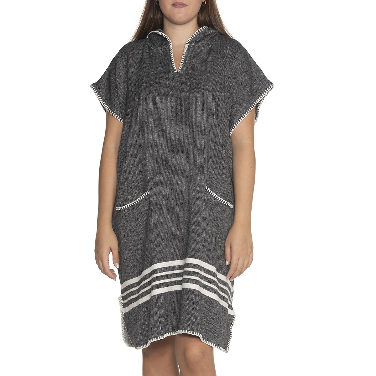 Krem Sultan Poncho Black
