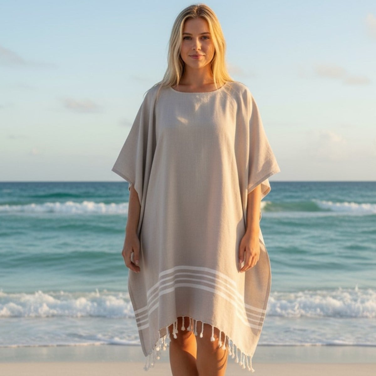 Krem Sultan Tunic Taupe