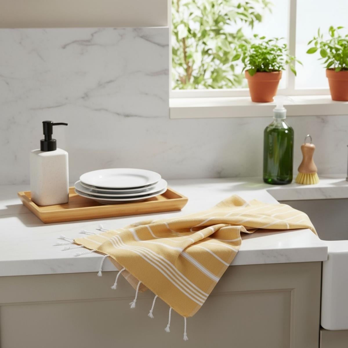 Leyla Peshkir Yellow