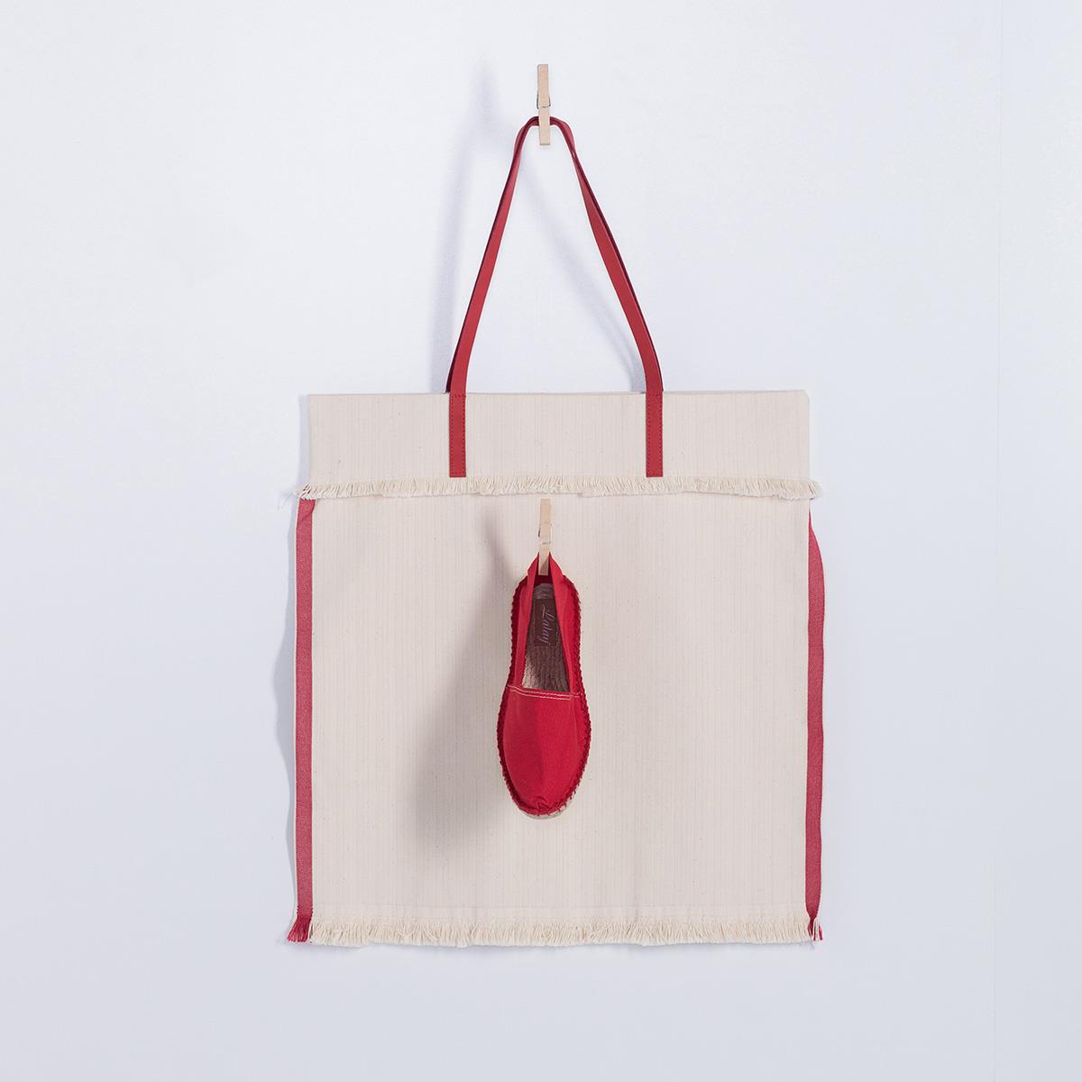 Mars Bag Natural - Red