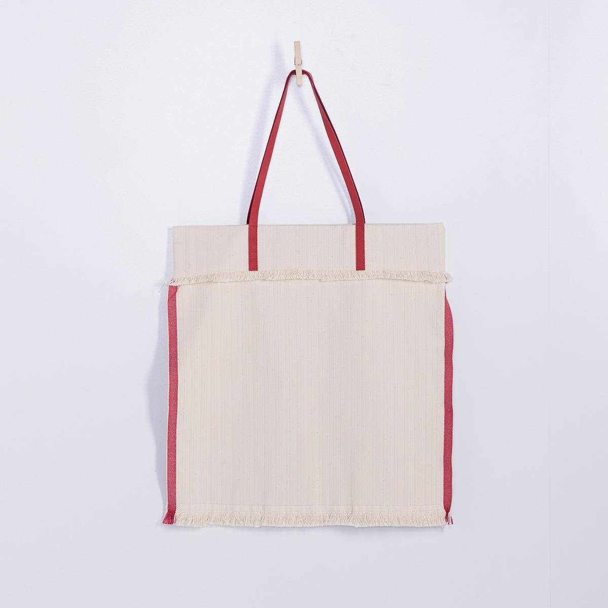 Mars Bag Natural - Red