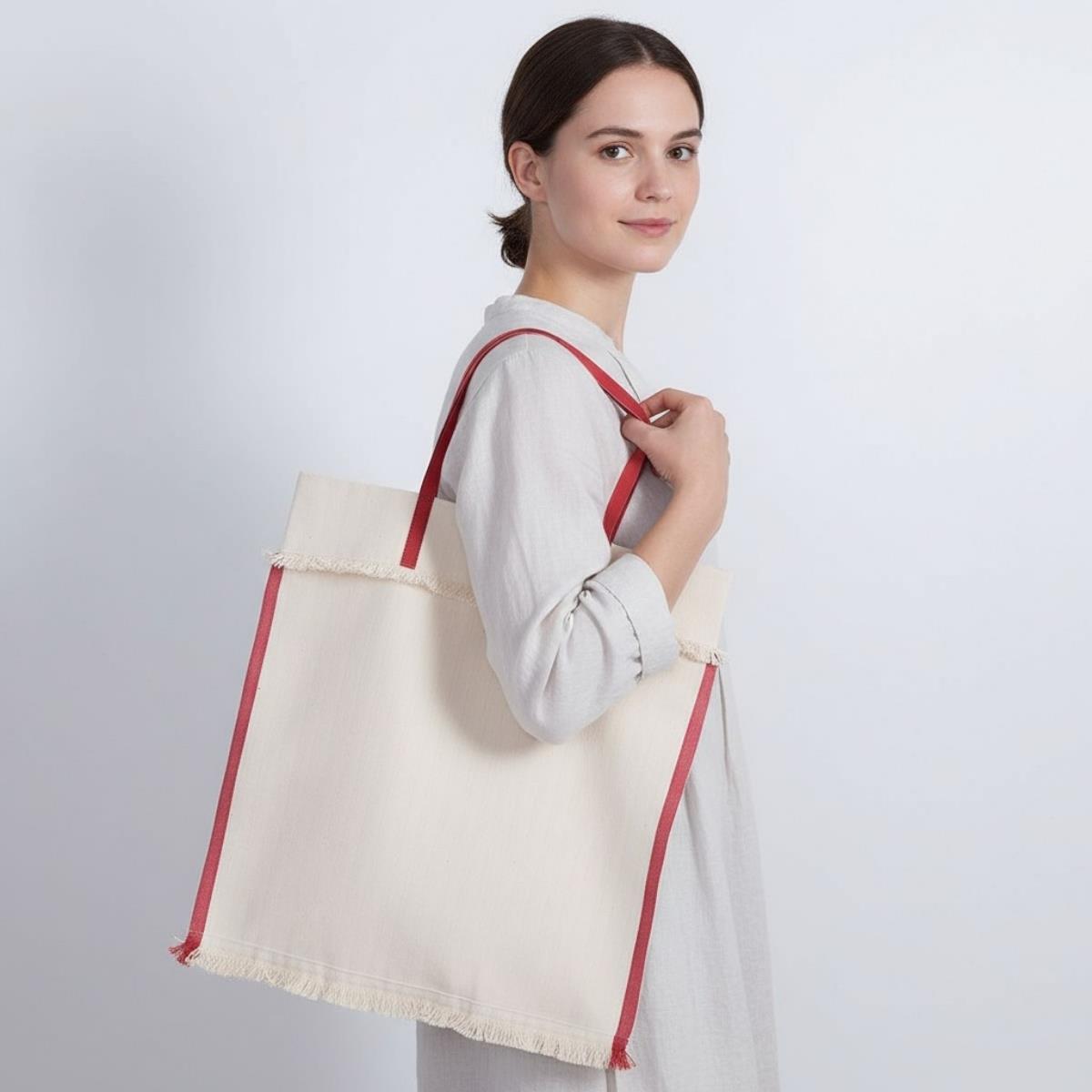 Mars Bag Natural - Red