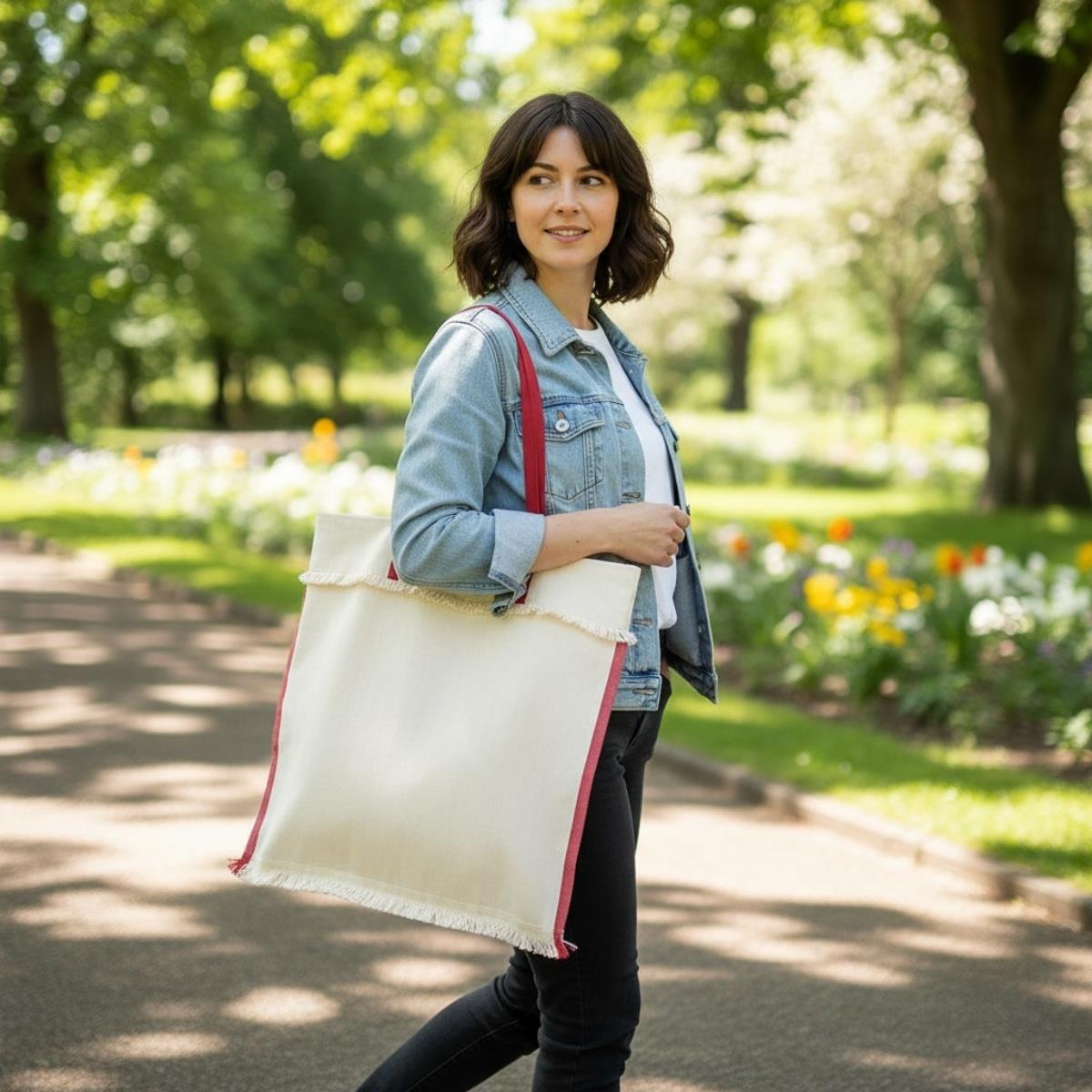 Mars Bag Natural - Red