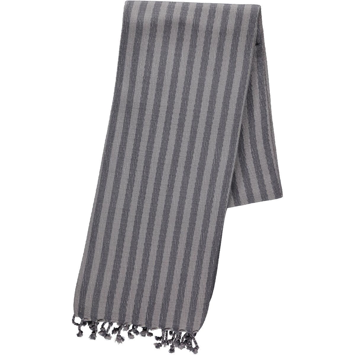 Mayda Peshtemal Dark Grey - Light Grey