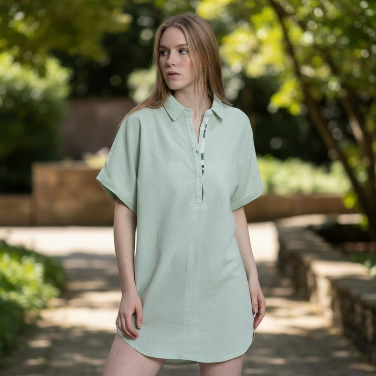 Mine Blouse Mint Green